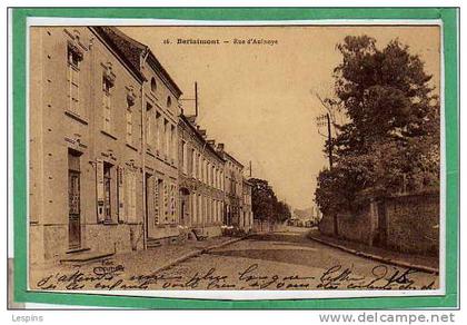 BERLAIMONT -- Rue d'Aulnoye