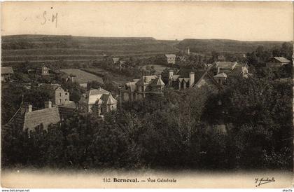 CPA BERNEVAL-Vue générale (348034)