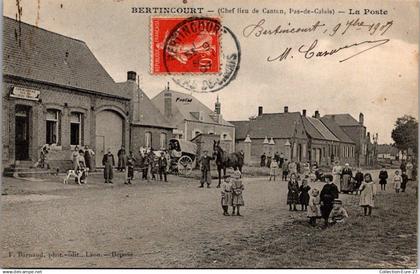 (16/10/24) 62-CPA BERTINCOURT - LA POSTE