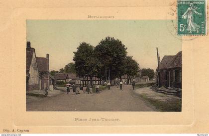 Bertincourt animée Place Jean Tonnier