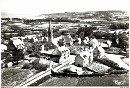 Beuzec cap sizun vue générale le centre du bourg