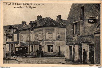 CPA BEYNES Plaques Municipales Michelin - Carrefaour de Beynes (1411479)