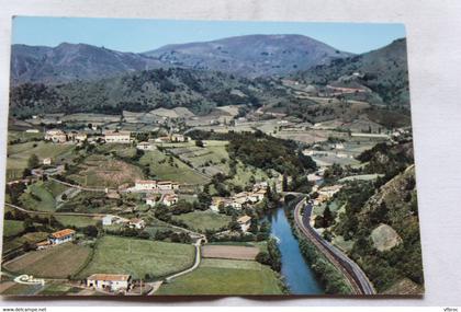 Cpm, Bidarray, vue générale aérienne, Pyrénées atlantiques 64