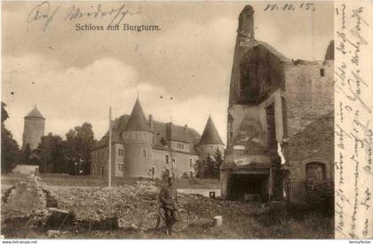 Blamont - Schloss mit Burgturm - Feldpost