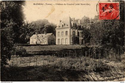 CPA Bleneau - Chateau de Coudray - Cote Nord-Est FRANCE (960638)