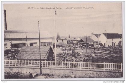 Bléré - Usine Guérive et Verry - Chantier principal e Magasin