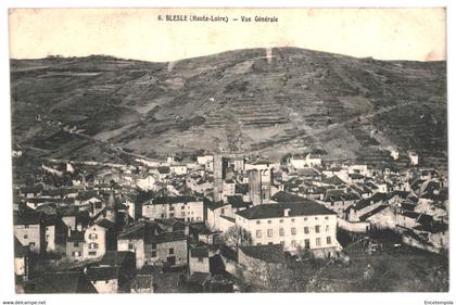 CPA  Carte Postale France- Blesle- Vue générale 1917 VM35794