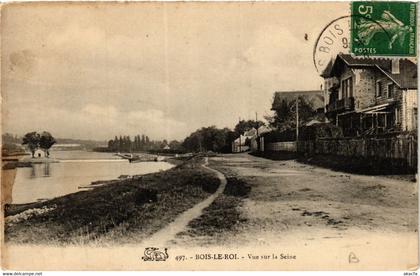 CPA BOIS-le-ROI - Vue sur la SEINE (436110)