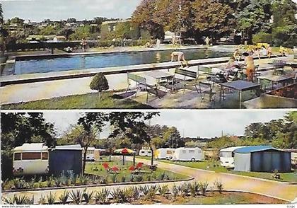 CPM Bois-le-Roi En forêt de Fontainebleau Caravaning de plaisance - Piscine