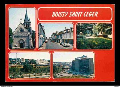 94 - Boissy Saint Léger - Multivues - Automobiles - Eglise - CPM - Voir Scans Recto-Verso