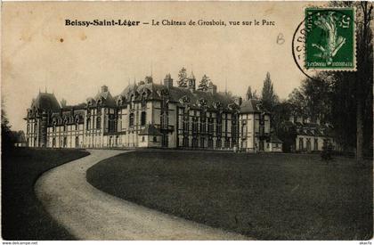 CPA AK BOISSY-St-LÉGER - Le Chateau de Grosbois vue sur le Parc (659655)