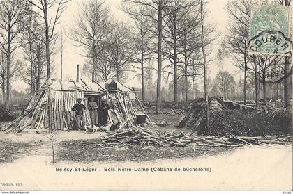 CPA Boissy-Saint-Léger Bois Notre-Dame Cabane de Bucherons