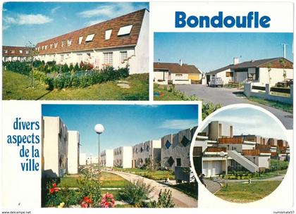 CP BONDOUFLE - Divers aspects de la ville - 4 Vues - Multi-Vues - Ed. RAYMON n°91.216