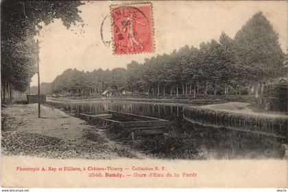 CPA BONDY Gare d'Eau de la Foret (806873)