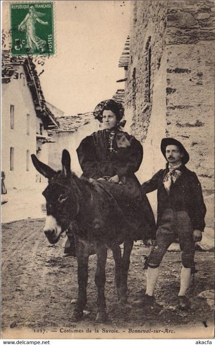 CPA BONNEVAL-sur-ARC Costumes de la Savoie - Types (1191341)