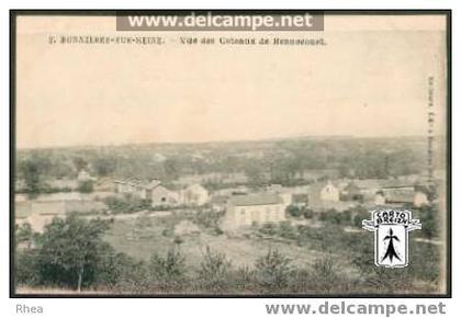 78 Bonnières-sur-Seine - 2. BONNIERES-SUR-SEINE - Vue des Coteaux de Bennecourt - cpa