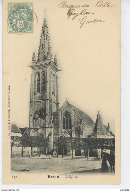 BORAN SUR OISE - L'Église