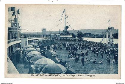 CPA - Carte Postale France-Boran-sur-Oise- La Plage VM17561