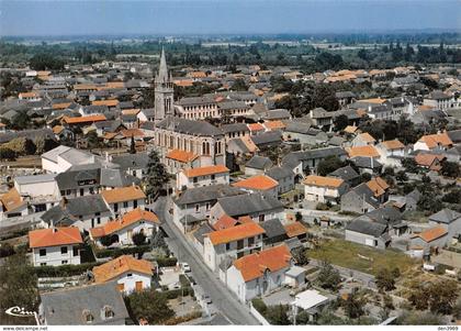 BORDERES-sur-l'ECHEZ - Vue générale du centre-bourg