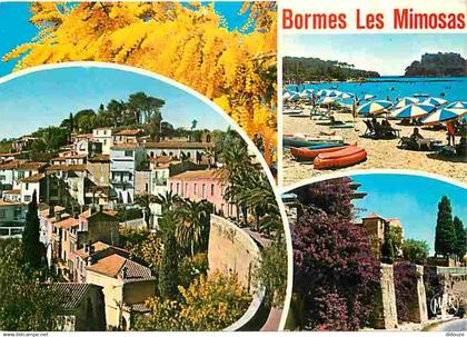 83 - Bormes les Mimosas - Multivues - CPM - Voir Scans Recto-Verso