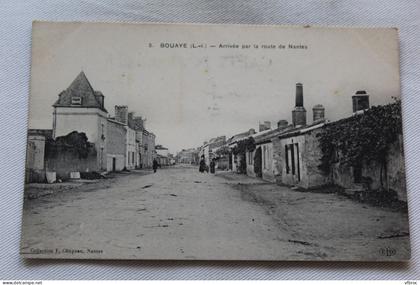 Bouaye, arrivée par la route de Nantes, Loire atlantique 44