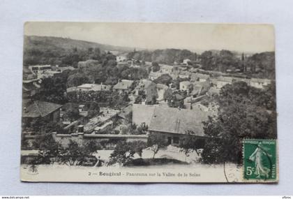 Bougival, panorama sur la vallée de la Seine, Yvelines 78