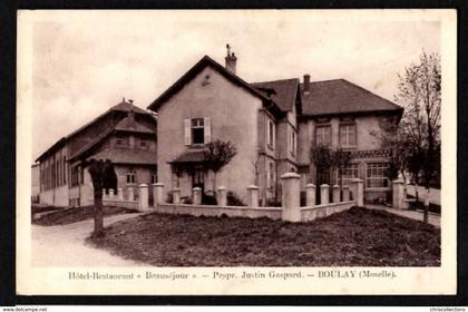 BOULAY  (Moselle)  Hôtel - Restaurant "Beauséjour"