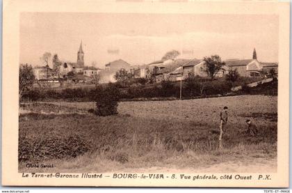 82 BOURG DE VISA - vue générale côté ouest