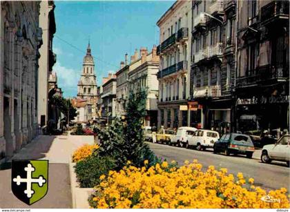 01 - Bourg en Bresse - Avenue Alsace Lorraine - Automobiles - CPM - Voir Scans Recto-Verso