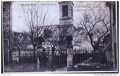 BOURG LA REINE ABSIDE DE L ECOLE