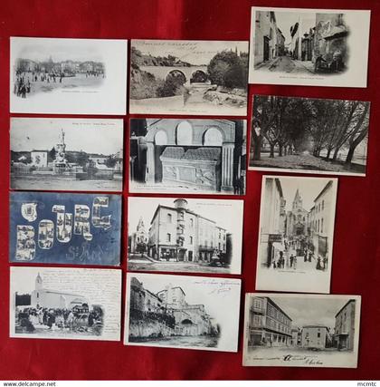 12  cartes -   Bourg-Saint-Andéol   - Ardèche -  ( 07)