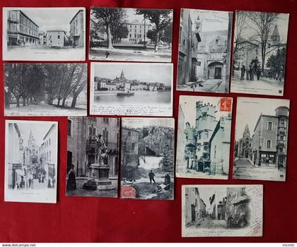 12  cartes -   Bourg-Saint-Andéol   - Ardèche -  ( 07)