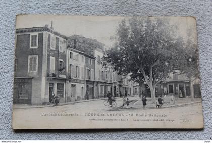 Bourg saint Andeol, route Nationale, Ardèche 07