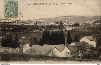 CPA Bourganeuf Vue Generale FRANCE (1050178)