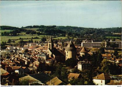 CPM Bourganeuf Vue Generale FRANCE (1050212)