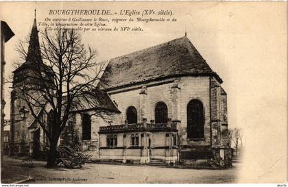 CPA AK BOURGTHEROULDE - L'Église (478117)