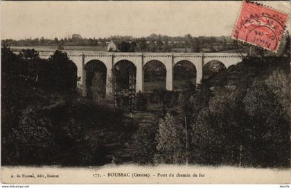 CPA Boussac Pont du chemin de fer FRANCE (1050653)