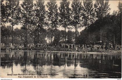 CPA BRAY-SUR-SEINE Bords de la Seine baignade (979988)