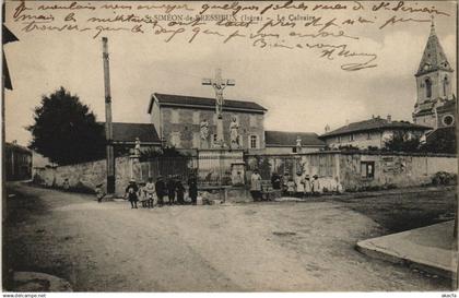 CPA St-SIMEON de BRESSIEUX - Le Calvaire (123828)