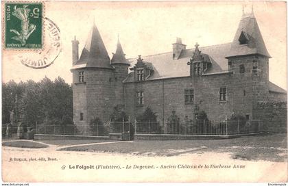 CPA  Carte postale France Le Folgoët  Le Doyenné 1908  VM63604