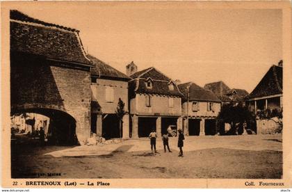 CPA BRETENOUX - La Place (353834)