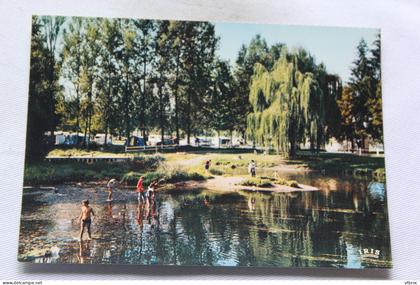 Cpm, Bretenoux en Quercy, le camping, Lot 46