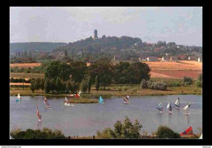 91 - Brétigny sur Orge - Le plan d'eau vue sur la tour de Montlhéry - CPM - Voir Scans Recto-Verso