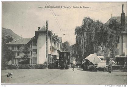 Carte Postale Ancienne de BRIDES LES BAINS