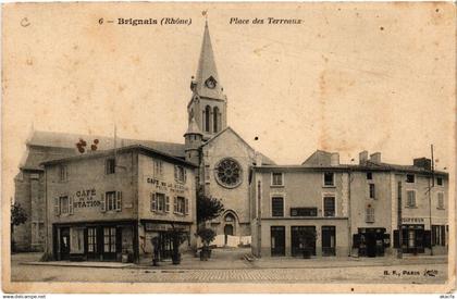 CPA AK BRIGNAIS - Place des Terreaux (451114)