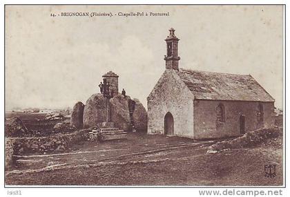 Dép 29 - Y582 - Brignogan Plage - Chapelle Pol à Pontusval - état