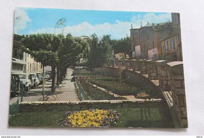 Cpm, Brignoles, le square saint Louis, Var 83