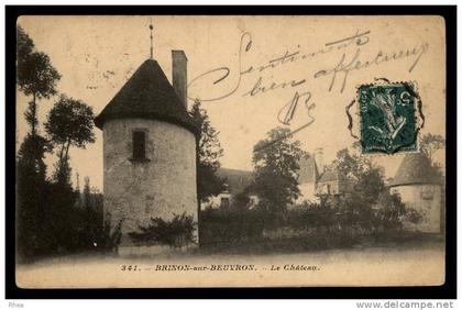 58 Brinon-sur-Beuvron chateau D58D K58041K C58041C RH078839