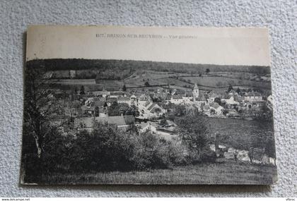 Cpa 1927, Brinon sur Beuvron, vue générale, Nièvre 58