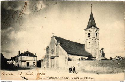 CPA AK BRINON-sur-BEUVRON-L'Église (420940)